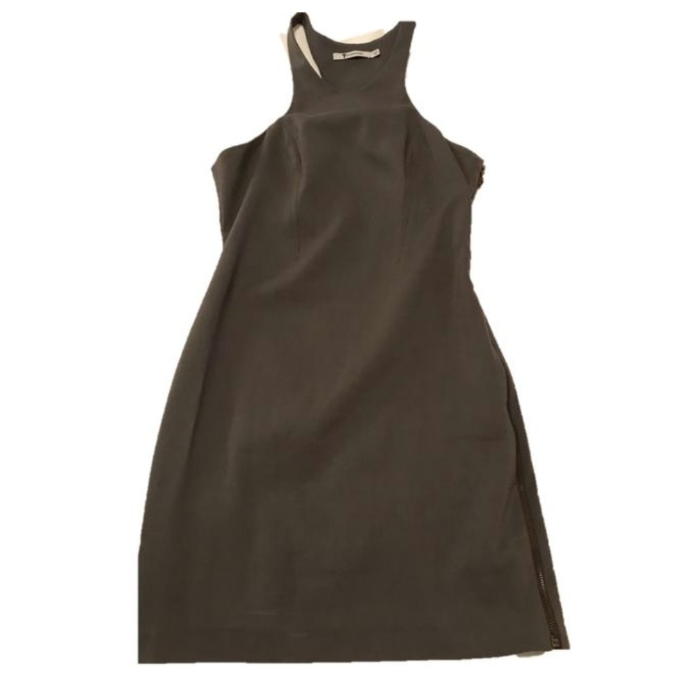 T Alexander Wang Women's Dress Grey Sleeveless